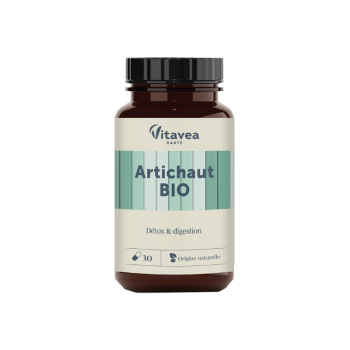 Bio-Artischocke Vitavea - Dose von 30 Kapseln