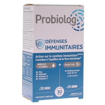 Immunabwehr Probiolog - Packung mit 60 Kapseln