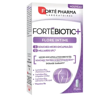 Forté Biotic Intime Flora Forté Pharma - Packung mit 15 Kapseln