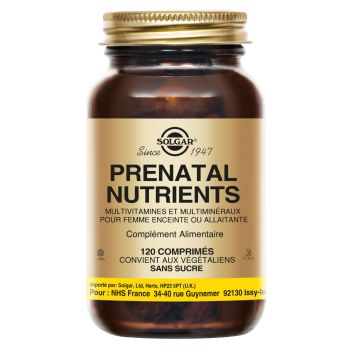 Prenatal Nutrients Solgar - Flasche mit 120 Tabletten