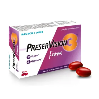 PreserVision 3 Frau Bausch & Lomb - Packung mit 60 Kapseln