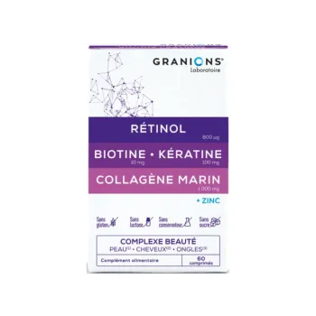 Komplexe Schönheit Haut Haare Nägel Granions - Packung mit 60 Tabletten