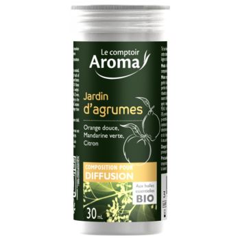 Zusammensetzung zur Verbreitung von Zitrusgarten Der Aroma-Tresen - Flasche mit 30 ml