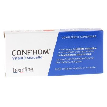 Conf'hom sexuelle Vitalität Texinfine - Packung mit 24 Tabletten