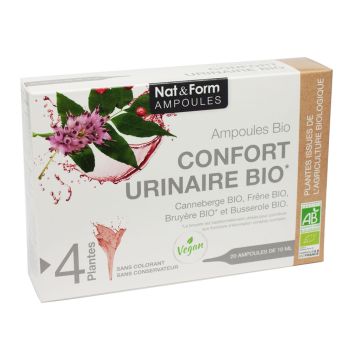 Bio Harnkomfort Nat&Form - Packung mit 20 Ampullen