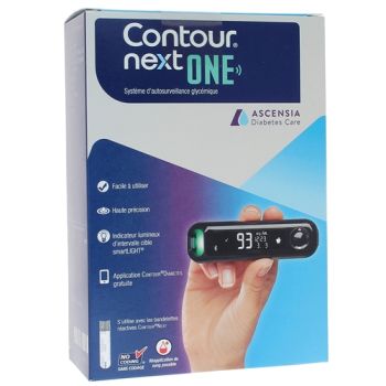 Contour Next One System zur Selbstüberwachung des Blutzuckers Ascensia Diabetes Care - ein Set