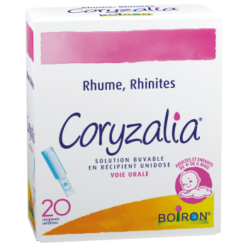 Coryzalia Erkältung, Rhinitis Boiron - 20 Einzeldosen