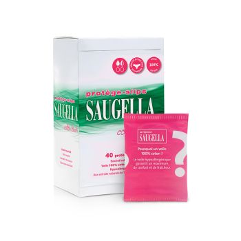 Cotton touch Handtuch extra dünn Saugella - Box mit 40 Slipeinlagen