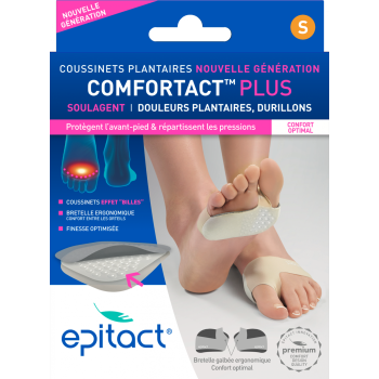 Comfortact Plus Epitact - 1 Paar neue Generation Fußpolster