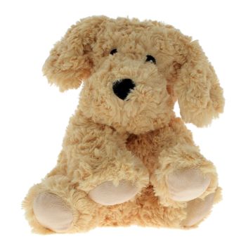 Gemütlicher Wärmflaschenhund Soframar - 1 Plüschtier von 27 cm