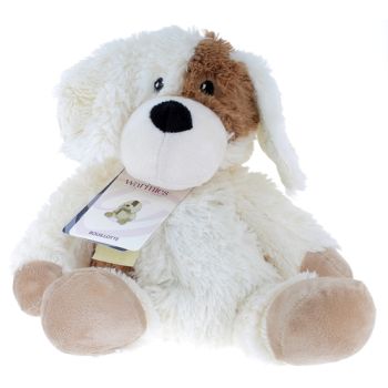Gemütlicher Wärmflaschenhund Soframar - 1 Kuscheltier von 30 cm