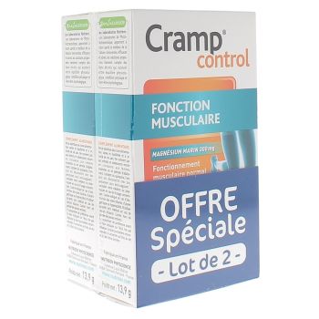 Cramp control Nutreov - Sonderangebot für ein Set von 2 Schachteln mit 30 Kapseln