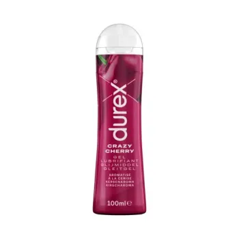 Crazy Cherry Gel Gleitmittel mit Kirschgeschmack Durex - Tube mit 100ml