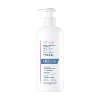 Ictyane nutritive Emollient-Creme Ducray - Pumpflasche mit 400 ml