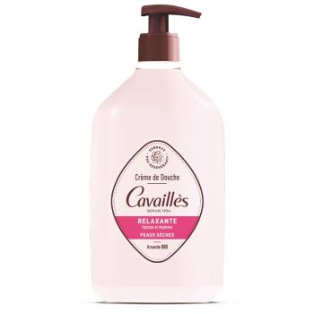 Entspannende Duschcreme mit Mandelbutter und Rose Rogé Cavaillès - Flasche mit 750 ml