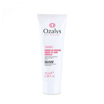 Duschcreme für Körper und Kopfhaut Ozalys - 70ml Tube
