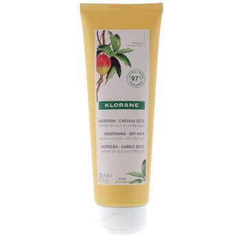 Mango-Haarpflegecreme für trockenes Haar Klorane - Tube mit 125 ml