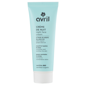 Nachtcreme für normale und Mischhaut bio Avril - Tube 50 ml