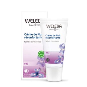 Beruhigende Nachtcreme Iris Weleda - 30 ml Tube