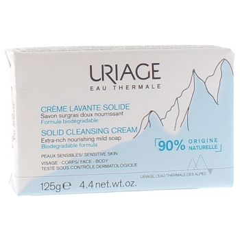 Festes Waschgel Uriage - festes Seifenstück von 125g
