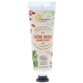 Bio Süßmandel Handcreme Fleurance Nature - 30 ml Tube