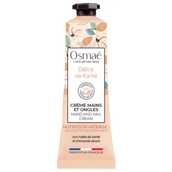 Hand- und Nagelcreme Delice de Karité Osmaé - 30 ml Tube