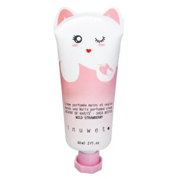 Hände- und Nagelcreme Duft Walderdbeere Inuwet - Tube 60 ml