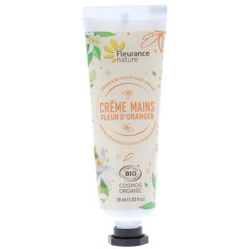 Bio Orangenblütenhandcreme Fleurance Nature - 30ml Tube