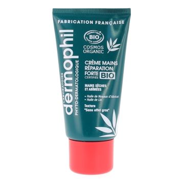 Handcreme starke Reparatur bio Dermophil Indien - 75ml Tube