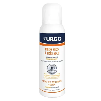 Nährende Schaumcreme für trockene Füße Urgo - Flasche mit 125 ml