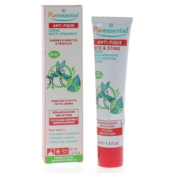 Multi-beruhigende Anti-Juckreiz-Creme Puressentiel - 40 ml Tube
