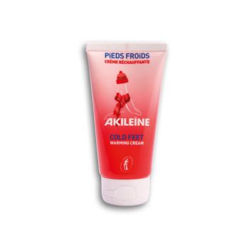 Wärmende Creme für kalte Füße Akileïne - Tube mit 75 ml