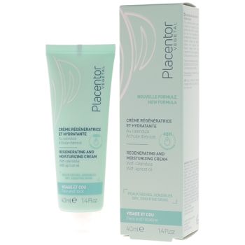 Regenerierende und feuchtigkeitsspendende Creme Placentor végétal - Tube mit 40 ml