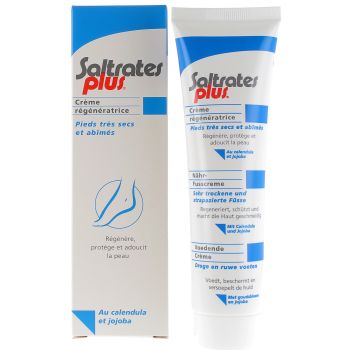 Regenerierende Creme für sehr trockene und beschädigte Füße Saltrates plus - Tube mit 100 ml