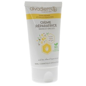 Reparierende Hand- und Nagelcreme Alvadiem - 50 ml Tube