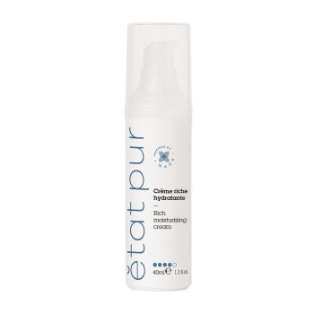 Reichhaltige Feuchtigkeitscreme für Gesicht und Hals Etat Pur - Pumpflasche mit 40 ml