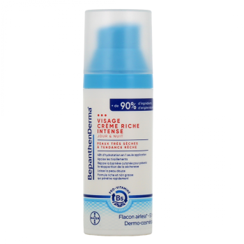 Intensive reichhaltige Gesichtscreme BepanthenDerma - Pumpflasche mit 50 ml