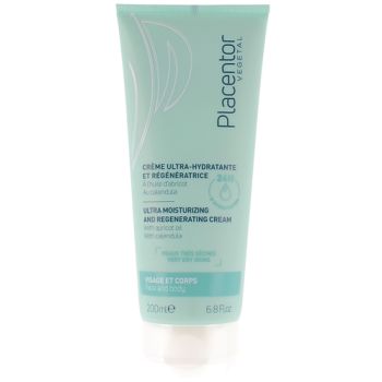 Ultra-hydratisierende und regenerierende Creme Placentor - Flasche mit 200 ml