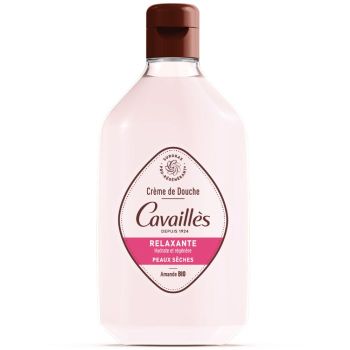 Duschcreme mit Mandelbutter und Rose Rogé Cavaillès - Flasche mit 250 ml