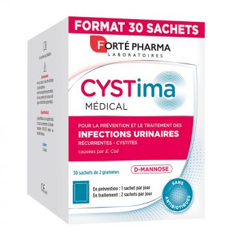 Cystima Medical Forté Pharma - Packung mit 30 Beuteln