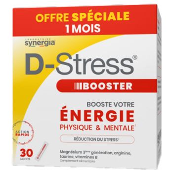D-Stress Booster Synergia - Box mit 30 Beuteln