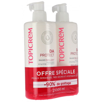 DA protect Balsam f&uuml;r atopische Haut Topicrem - 2er Pack Pumpflaschen &agrave; 500 ml
