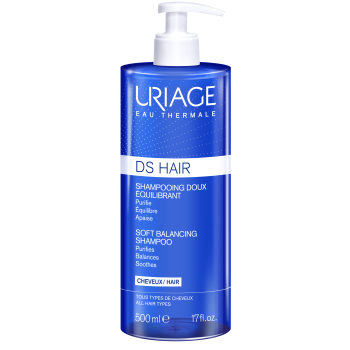 DS Hair Sanftes ausgleichendes Shampoo Uriage - Flasche mit 500 ml
