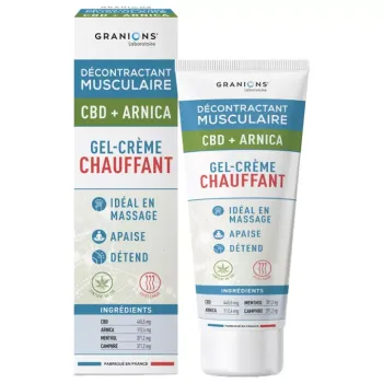 Muskelentspannendes Gel-Creme mit CBD + Arnika Granions - 75 ml Tube