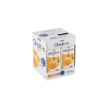 Clinutren Fruchtgeschmack Orange Nestlé - 4 Packungen à 200 ml