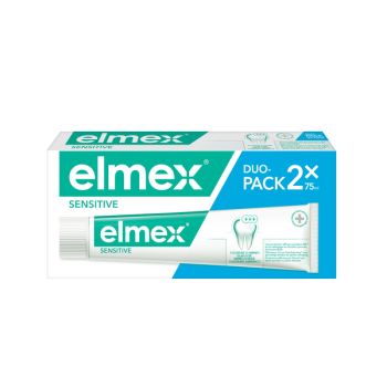Sensitive Elmex Zahnpasta - 2er Pack mit 75 ml Tuben