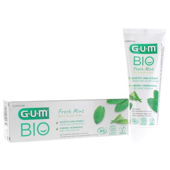 Bio-Zahnpasta mit frischer Minze und Aloe Vera - 75 ml Tube