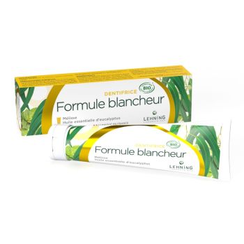 Bio-Zahnpasta Whitening-Formel Lehning - Tube mit 80g