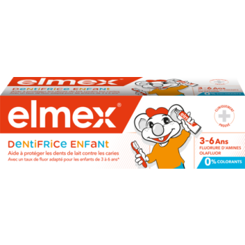 Kinderzahnpasta 3-6 Jahre Elmex - Tube mit 50 ml