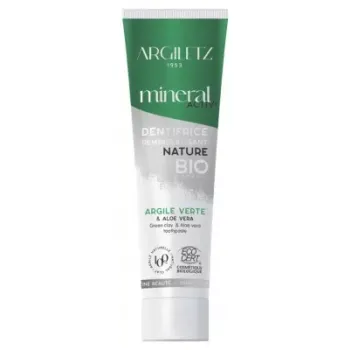 Zahnpasta mit Bio-Aloe-Vera-Extrakt von Argiletz - Tube mit 75 ml